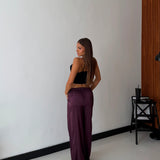 Pantalone Faye 24205 - PRUGNA