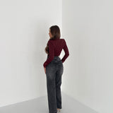 Jeans Noémie 5656- GRIGIO