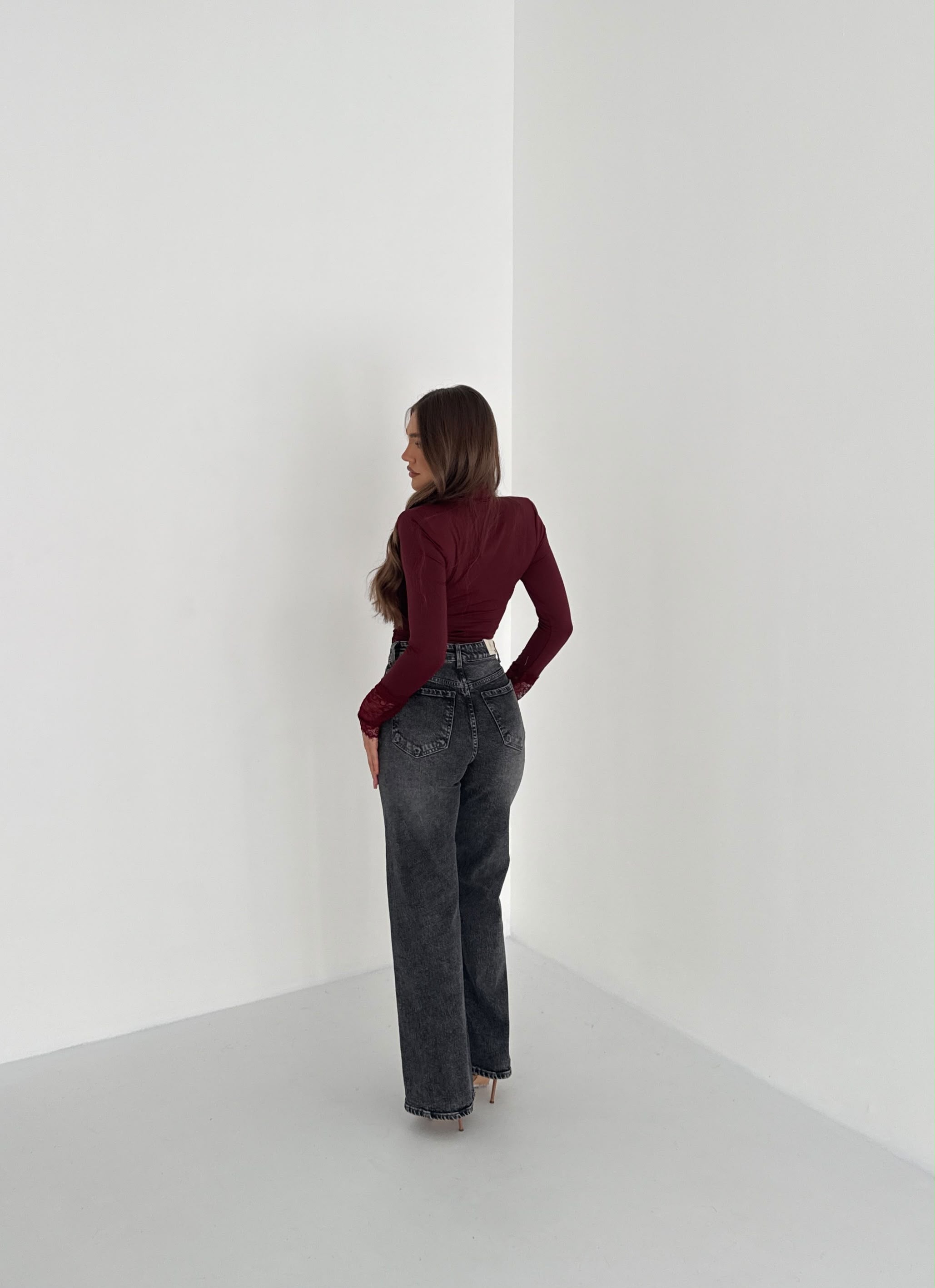 Jeans Noémie 5656- GRIGIO