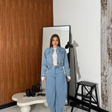 Coordinato Nykole 13596 - DENIM CHIARO