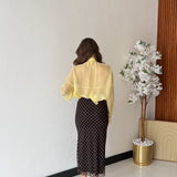Gonna Brigitte 33302 - MARRONE