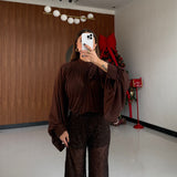 Blusa Tanya 12313-MARRONE