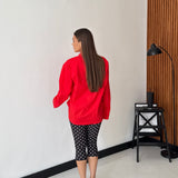Camicia Fiocco 100% Cotone - ROSSO