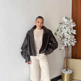 Giubbino Mathilde 2212 - MARRONE