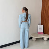 Coordinato Elda 2505 - DENIM CHIARO