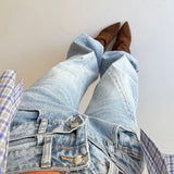 Jeans Kay V5109 - DENIM CHIARO