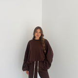 Coordinato Maëlys 17331- MARRONE