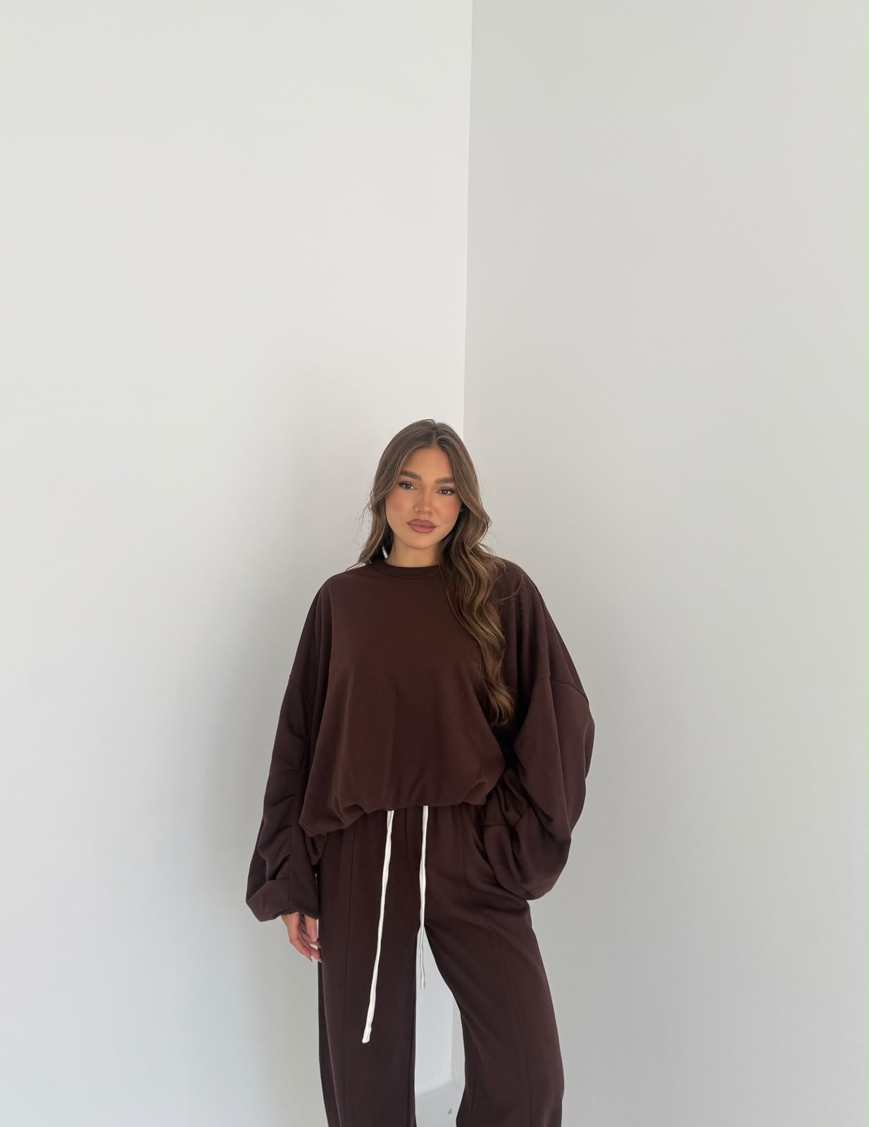 Coordinato Maëlys 17331- MARRONE