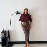 Shirt Cassel JUSTWEST 3235 - BORDEAUX
