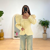 Giacca Chantal  7761 - GIALLO