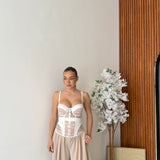 Corpetto Carol 6920 - BIANCO