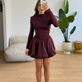 Vestito Nymphe 13406 - WINE