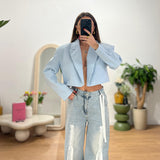 Giacca Loren  7957 - CELESTE