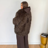 Pelliccia Freya 68363-VERDE