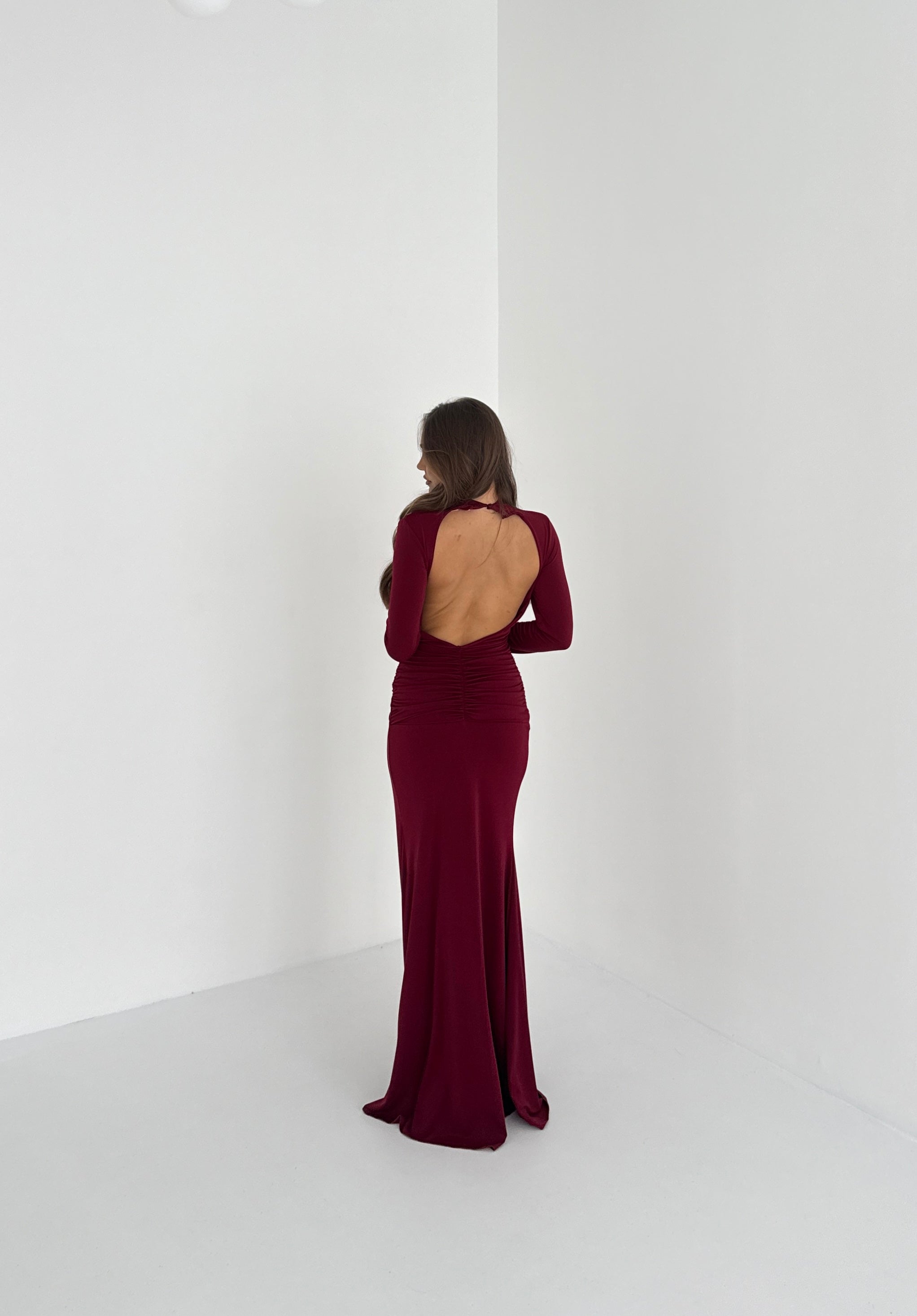 Abito Elodie 60766- BORDEAUX