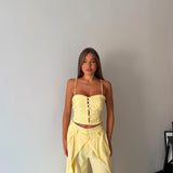 Coordinato Nadya 26157- GIALLO