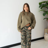 Maglia Daphne 19603- VERDE MILITARE