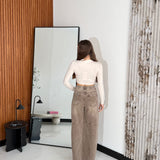 Jeans Sean LG737 - MARRONE