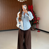 Camicia Tilde 12857-CELESTE