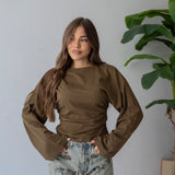 Maglia Yvonne 23678 - VERDE MILITARE