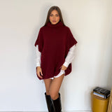 Maglione giromanica Madison 3028-BORDEAUX