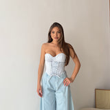 Corpetto Jasmine 6692 - DENIM