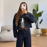 Giacca Hayli GB031-DENIM SCURO