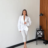 Camicia Fiocco 100% Cotone - BIANCO