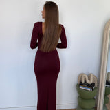 Abito Sissy 13617 - BORDEAUX