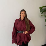 Camicia Thalia 031- BORDEAUX