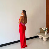 Abito Selene 20438- ROSSO