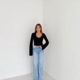 Jeans Haile H8000-3 - DENIM CHIARO