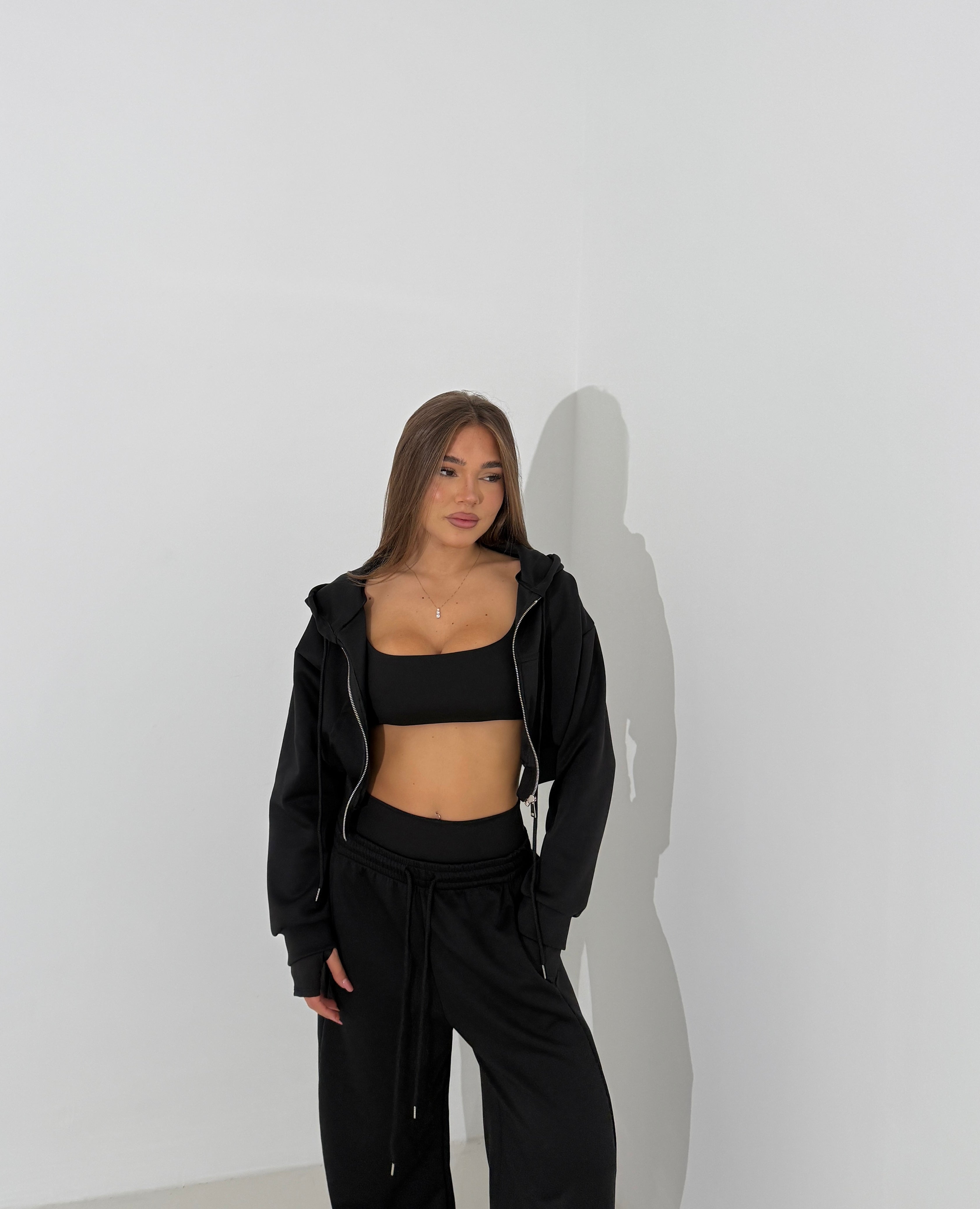 Coordinato tuta Madele 12560 - NERO