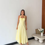 Abito Daisy 28031- GIALLO