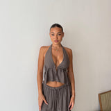 Coordinato Isabel 96820 - FANGO