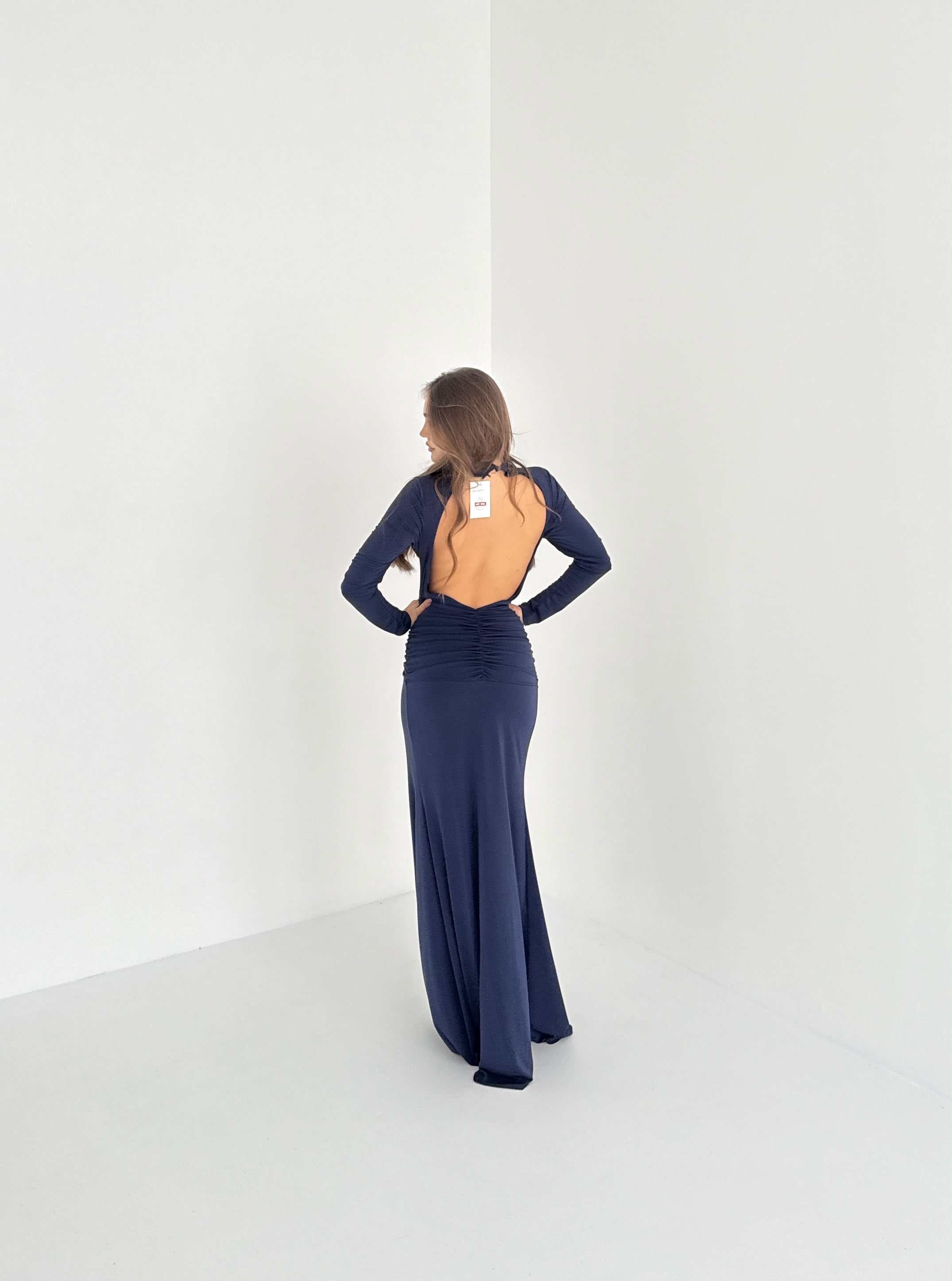 Abito Elodie 60766- BLU