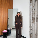 Coordinato Yoshi 3226-MARRONE