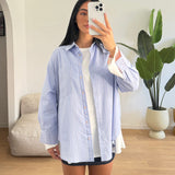 Camicione Pretty 3266-CELESTE