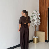 Pantalone Adele 9245 - MARRONE