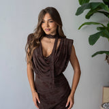 Vestitino Charlotte 151061 - MARRONE