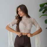 Blusa Anika 139-M - CREMA