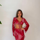Coordinato Allis 6636- MATTONE