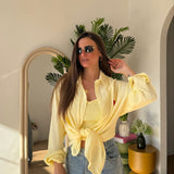 Camicia Alys 15437-GIALLO