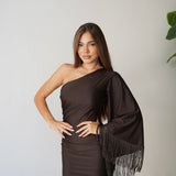 Abito Margot 2604- MARRONE