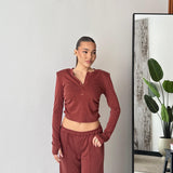 Coordinato Kaley JUSTWEST 3231 - RAME