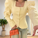 Giacca Chantal  7761 - GIALLO