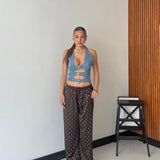 Pantalone Avery 17230 - MARRONE