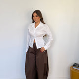 Pantalone Janixe 2603-MARRONE