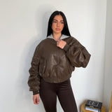 Giubbino Alexis 9407-MARRONE