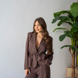 Coordinato Margot 11193 - MARRONE
